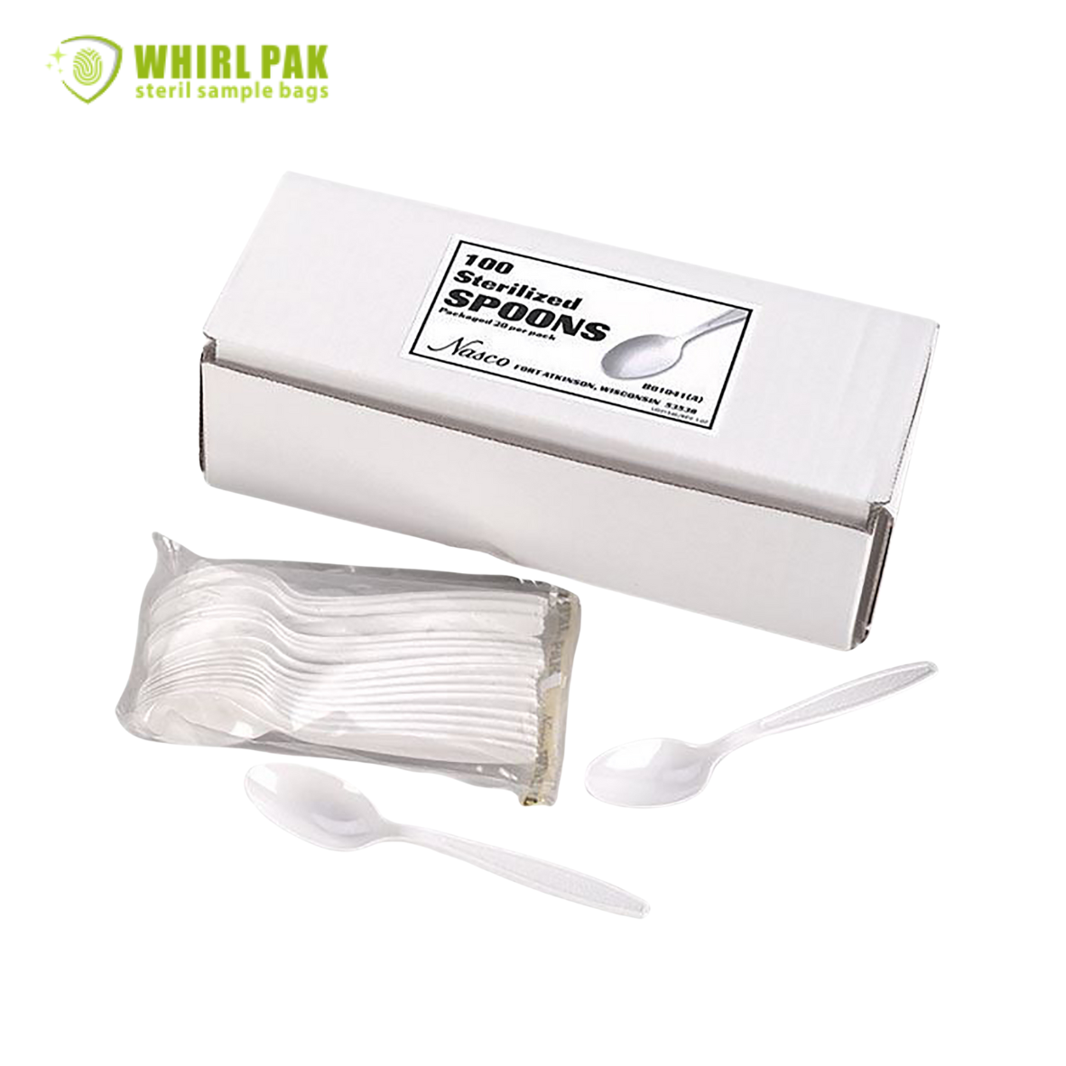 B01041A Sterile Spoons BX100