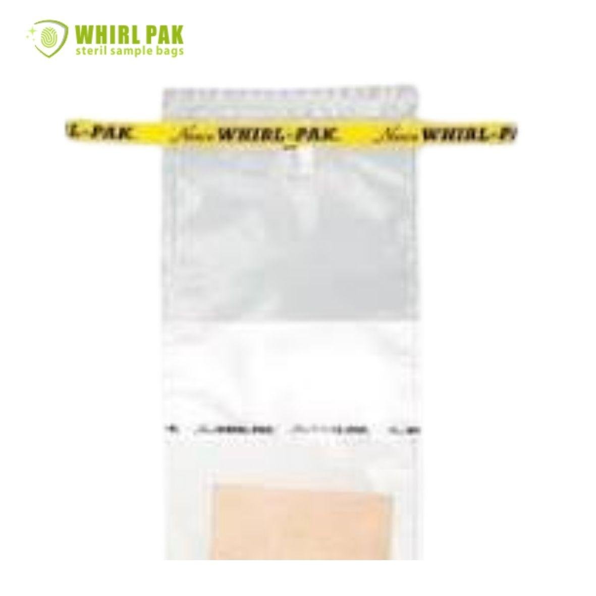Whirl pak hydrated polyprobe