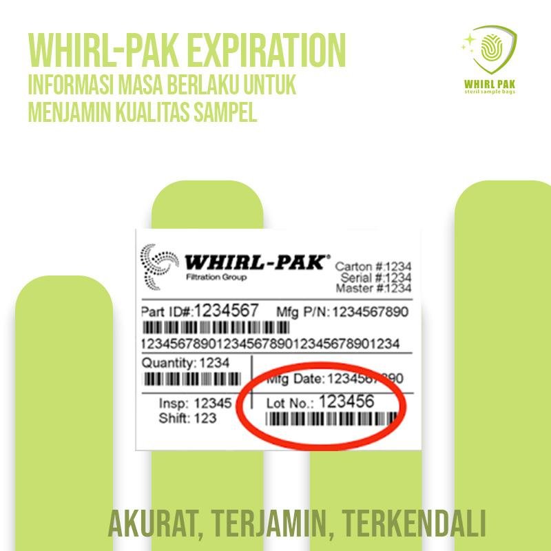 Whirl Pak Expiration laboratorium
