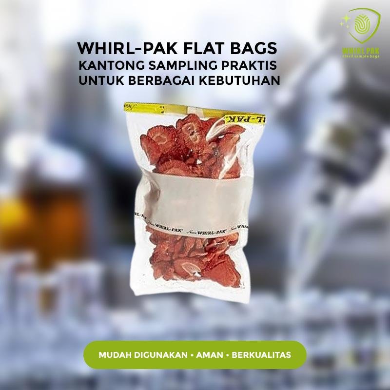 Whirl-Pak Flat Bags lab