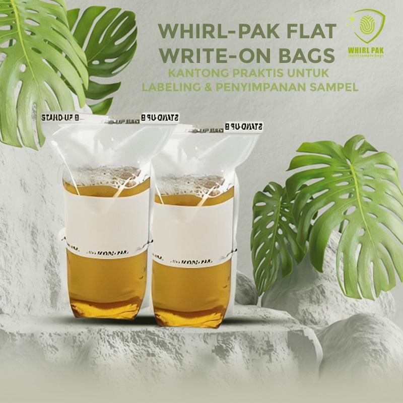 Whirl-Pak Flat Write-On Bags