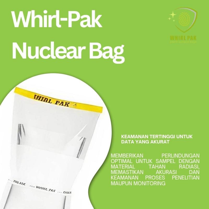 Whirl-Pak Nuclear Bag lab