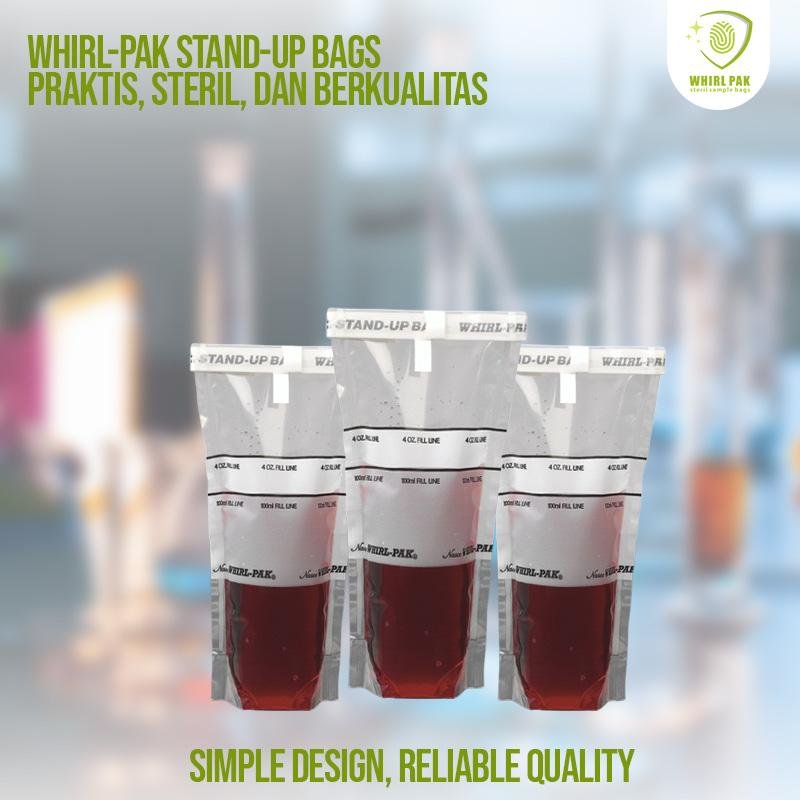 Whirl-Pak Stand-Up Bag lab