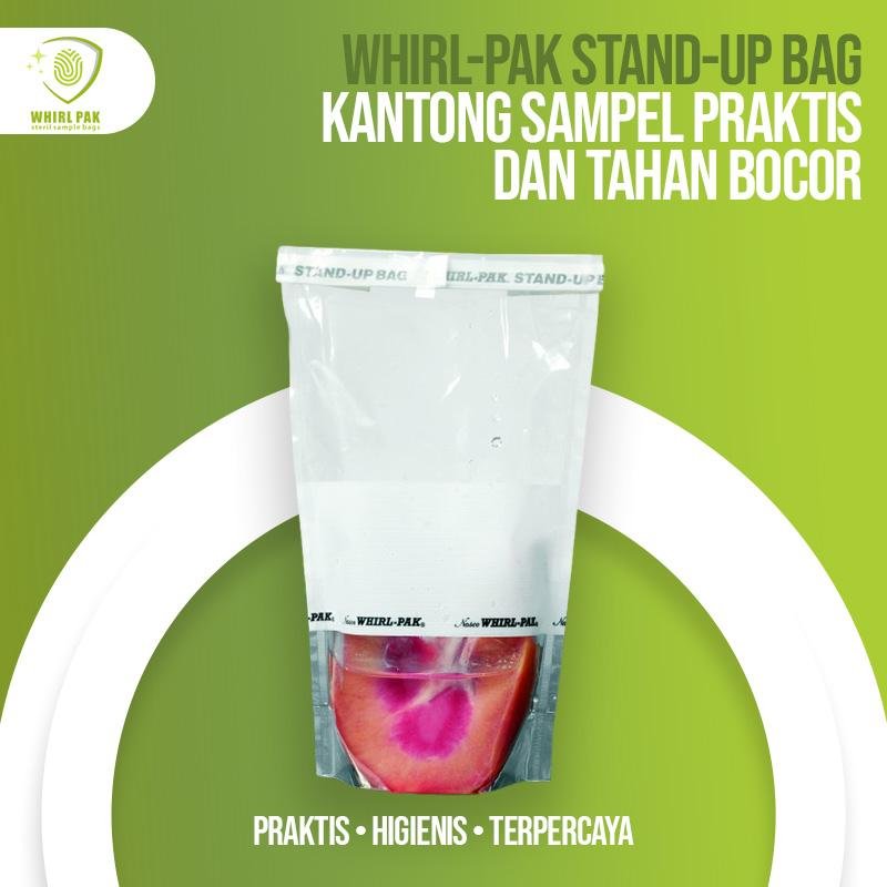 Whirl-Pak Stand-Up Bag laboratorium