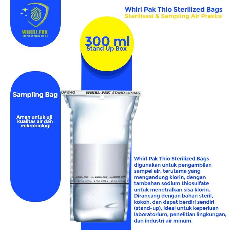 whirl pak thio sterilezed bag